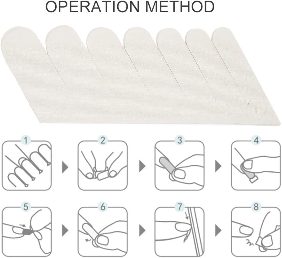 WADY Adhesive Silk Nail Wrap Rein, Silk Wrap for Nails, Nail Sticker for Ce Nail Protector Stickers Gel Nail Tool Waterproof Breathable False Nail Tips image number 1