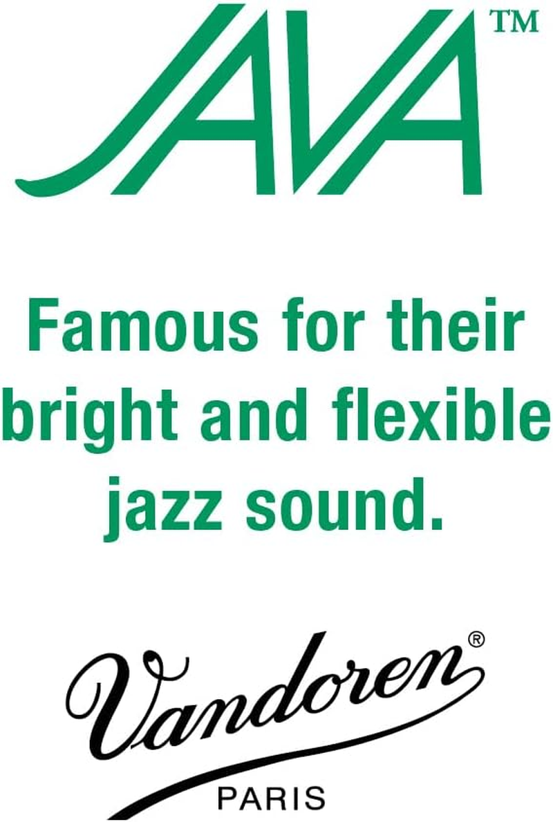 Vandoren Java 3.5 Tenor Saxophone Reed Set of 5, Green image number 2