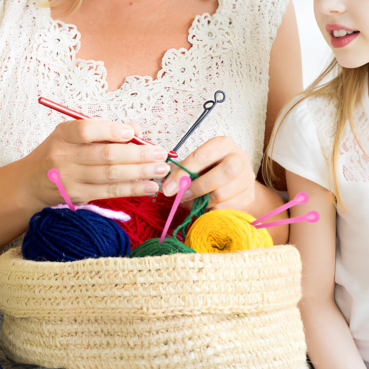 CALLARON 2 Packs Curler Needles Perm Needles for Spiral Curls Styling Accessories for Reusable and Easy to Clean image number 4