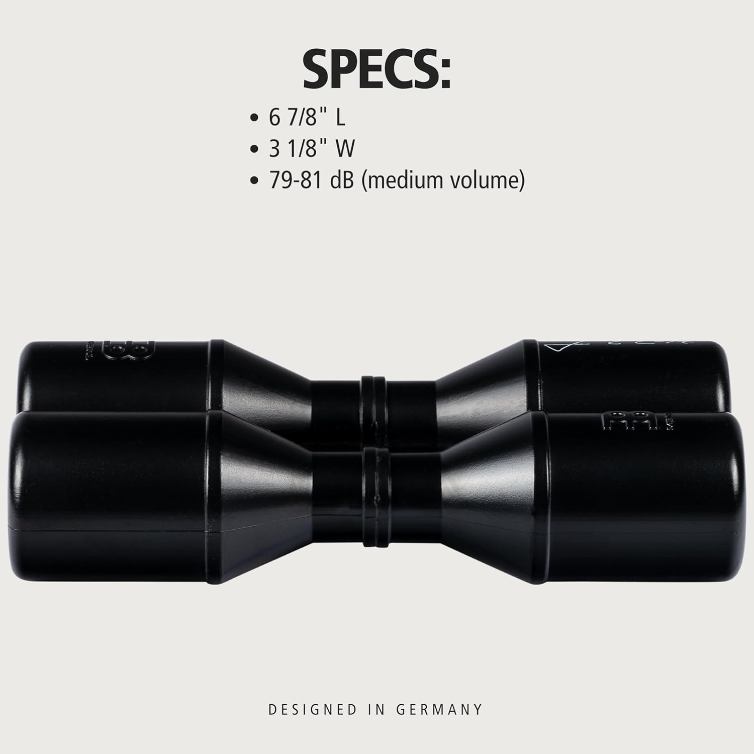 Meinl Series Signature Luis Conte Artist Shaker Musical Instrument &Acirc;&euro;&rdquo; NOT Made in China &Acirc;&euro;&rdquo; for Live or Studio (SH4BK) image number 3