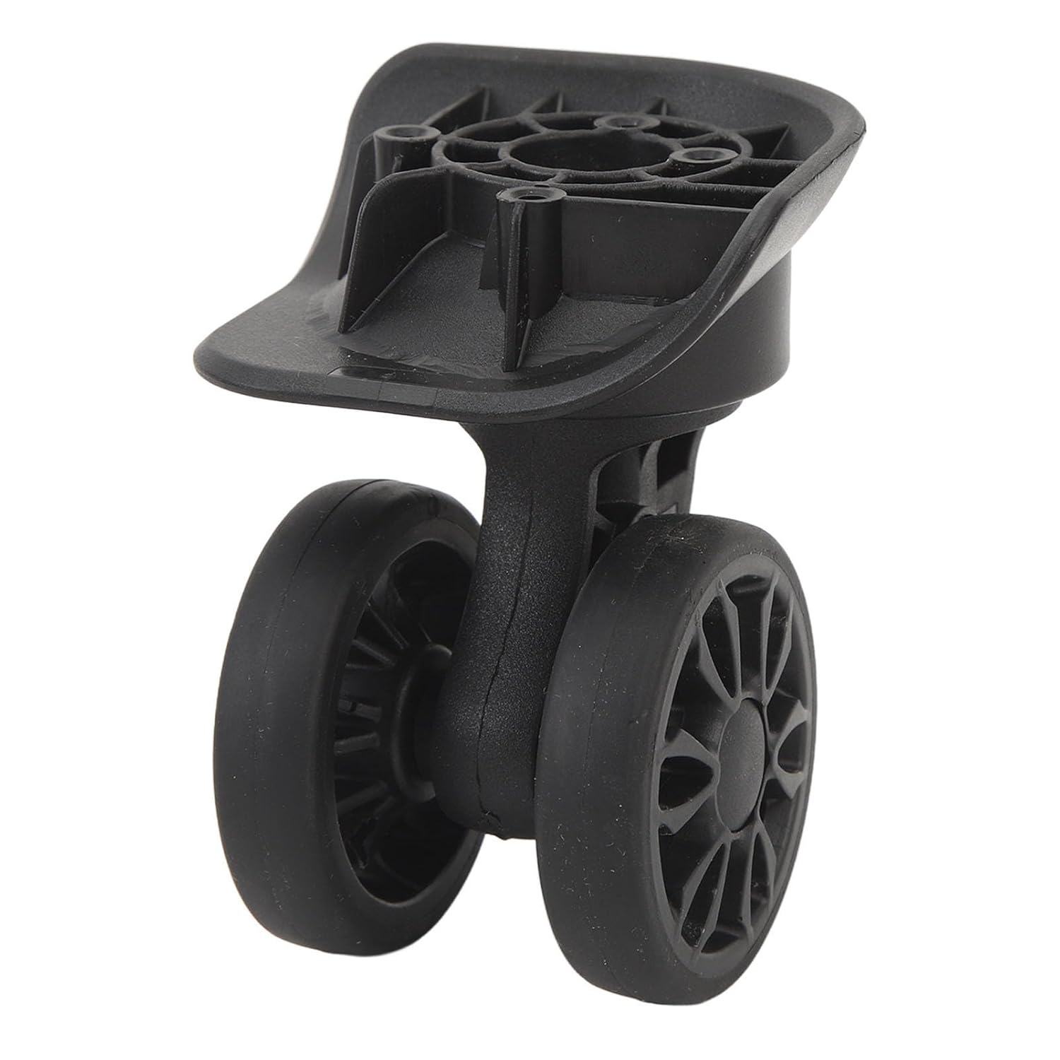 Ejoyous Replacement Luggage Wheels (2 Pcs), Material Quiet & Wear-Resistant Heat-Insulating Moisture-Proof Flame-Retardant with 8 Screws, for Suitcases Repair/Spare Parts image number 1