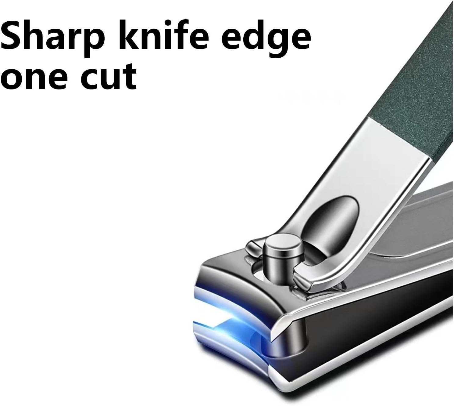 Nail Scissors Grooming Kit - Professional Pedicure Set Personal Care Set Grooming Kit - Steel Nail Clippers Scissors Pedicure Tools Kit with Bag for Women and Men Pochy image number 1