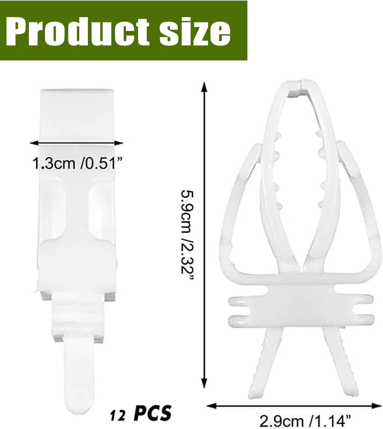 12Pcs Bird Cage Fruit Vegetable Clips, Bird Cage Food Clips, Food Holder, Parrot Fruit Vegitable Bracket, Feeder for Budgie Parakeet Cockatoo Macaw Cockatiel Conure image number 2