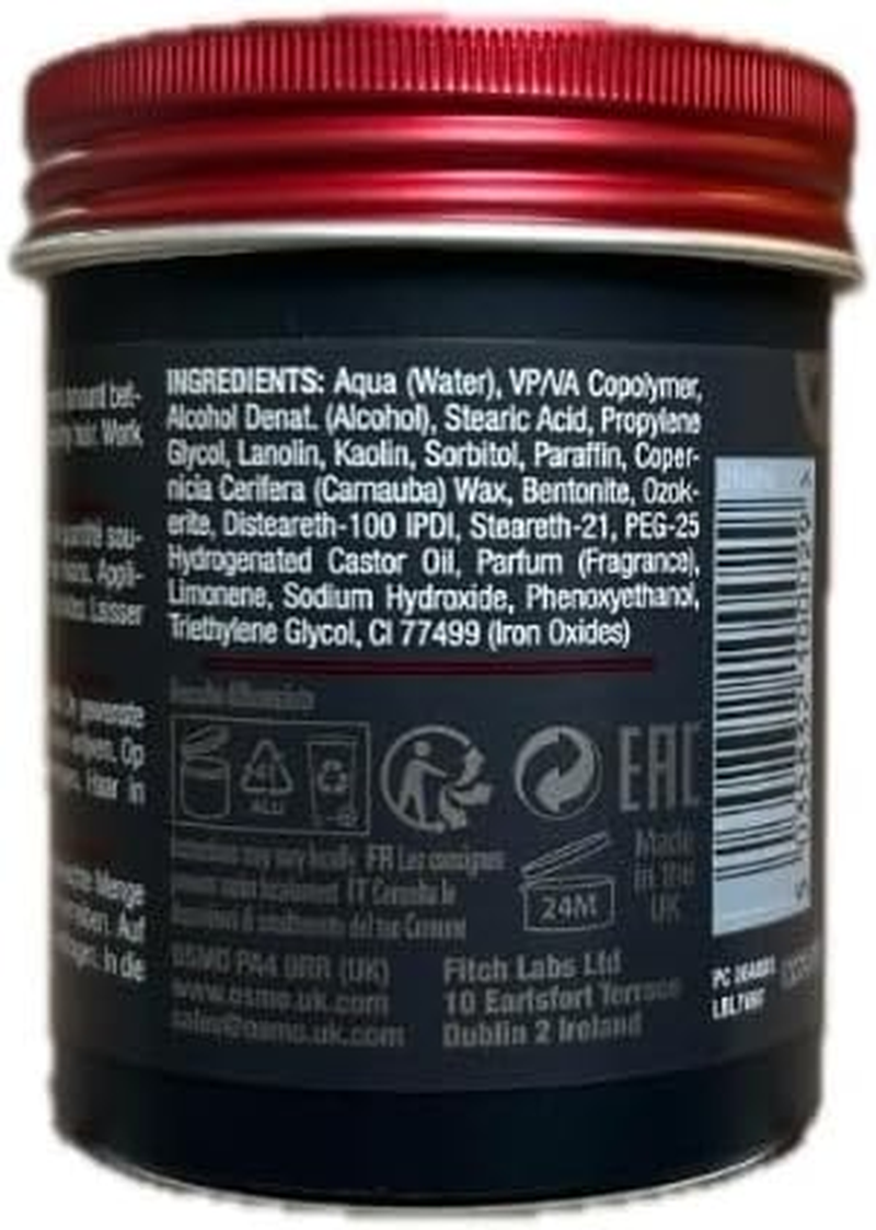 Osmo Matte Clay Extreme Hair Wax,3.38 Ounce