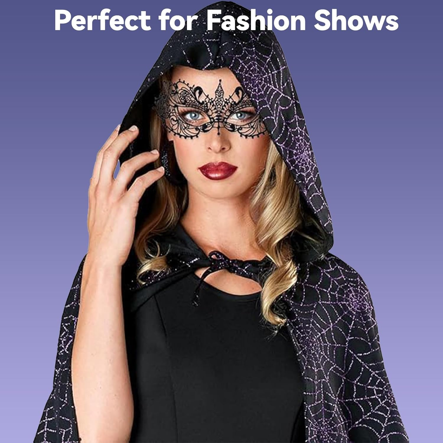 Couples Masquerade Masks, Cosplay Party Masks image number 4