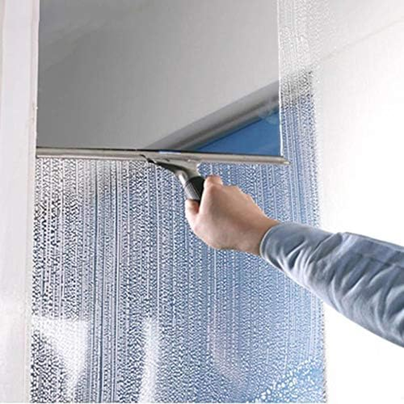 Squeegee, 35Cm Stainless Steel Hand Held Multi-Purpose Squeegee Scraper for Glass, Mirrors and Car Windshield image number 5