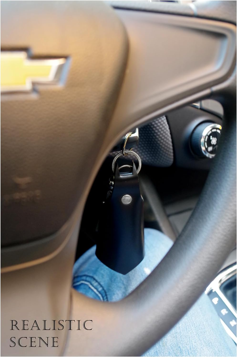 CAILLU POP Keychain Leather Bat for Car Key Fob Case,Leather Keys Ring Cover Holder,Man BMW Key Chain - Black Bat image number 4