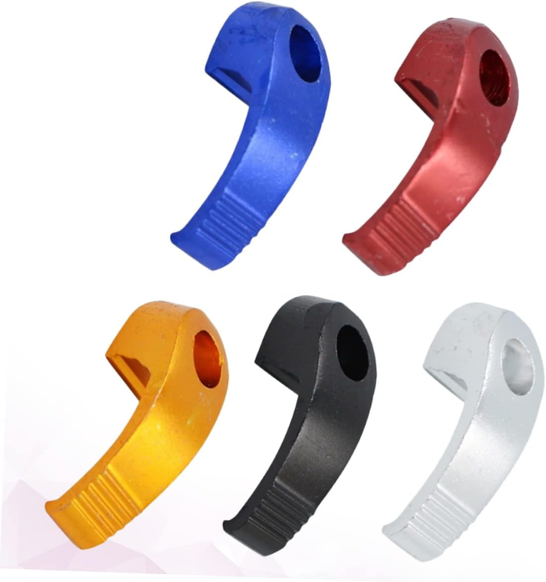 CHILDWEET 5Pcs Helmet Hook Motorcycle Hook Wall-Mounted Holder for Helmet Accessories image number 2