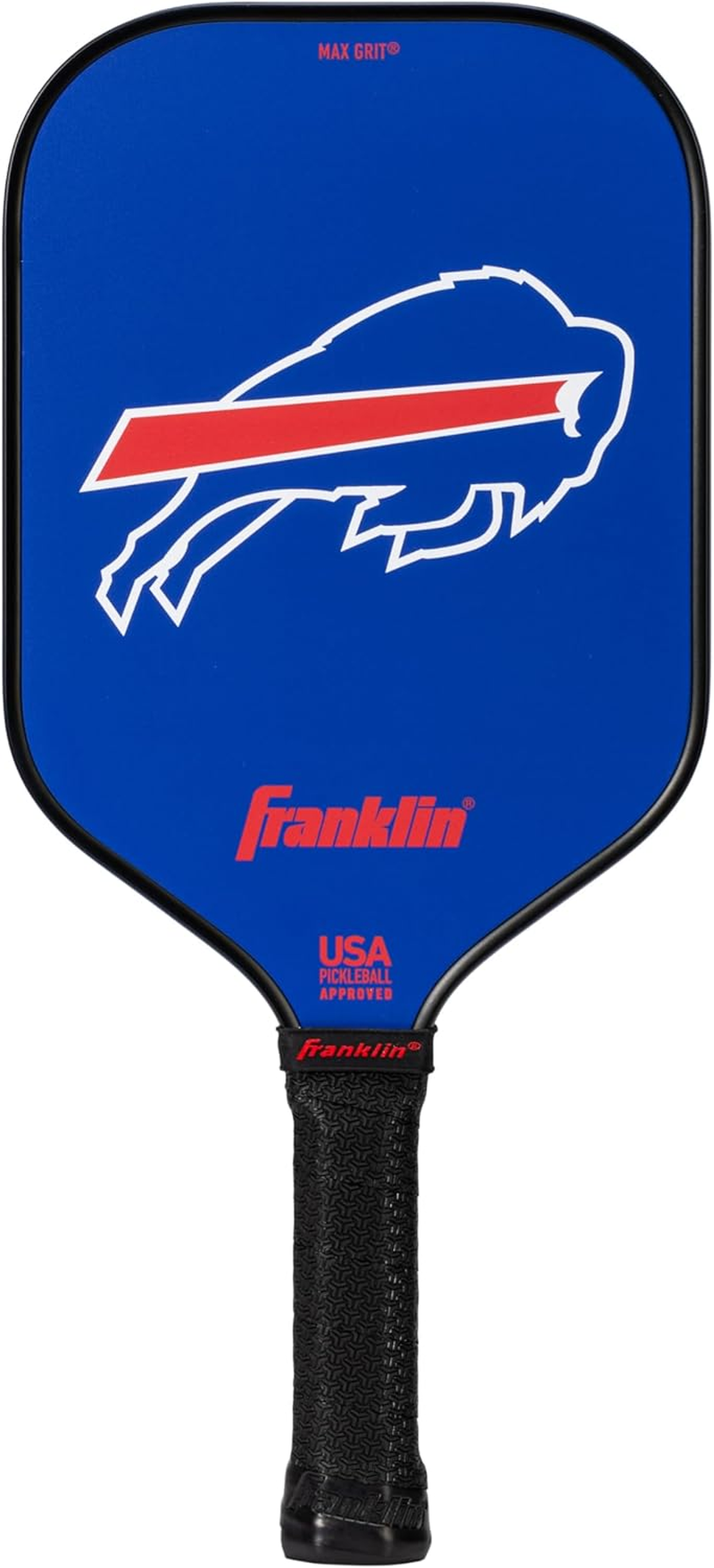 Franklin Sports NFL Pro Pickleball Paddle &ndash; 13MM Signature Series Pro Pickleball Paddle with Maxgrit Surface - Official NFL Team &ndash; USAP Approved - Premium Quality - Authentic NFL Team Logos image number 3