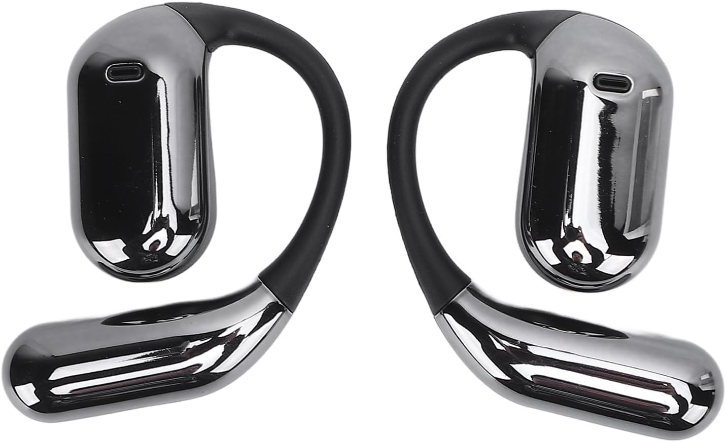 XUMIUZIY Earbuds Translator, Earwacco Translator in -Ear Thorough Playback of LCD Touch Ecreen Music (Black) image number 2