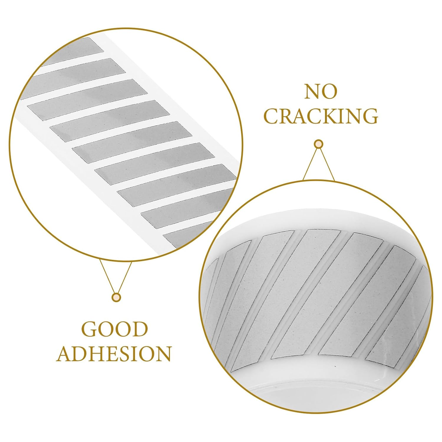 SHINEOFI 1 Roll Reflective Iron on Tape Silver Reflective Heat Transfer Vinyl High Visibility Fabric Clothing Tape for DIY Clothing Decoration image number 3