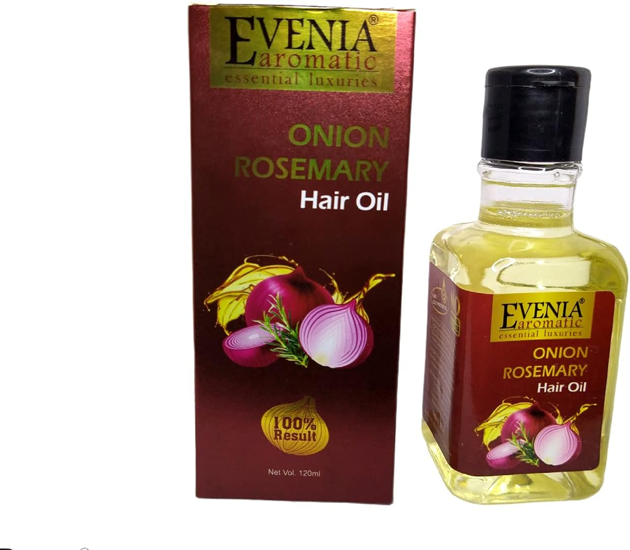 EVENIA AROMATIC ONION ROSEMARY HAIR OIL 120ML. image number 1
