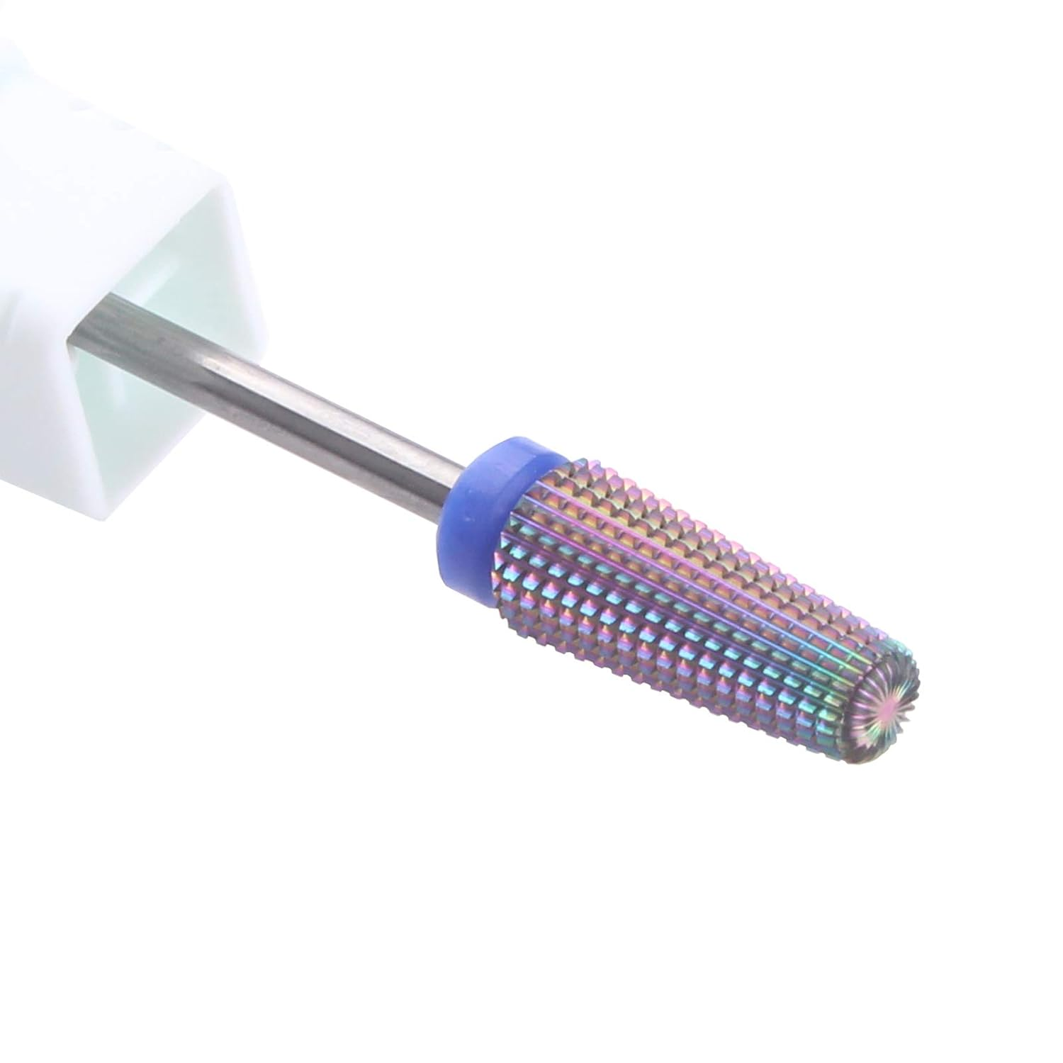 MZCMSL 5 in 1 Carbide Nail Drill Bit for Removing Acrylic or Gel, Both Left and Right Handed - Two Way Rotate Use,3/32 Shank Efile Bit (Fine,Multicolor) image number 2