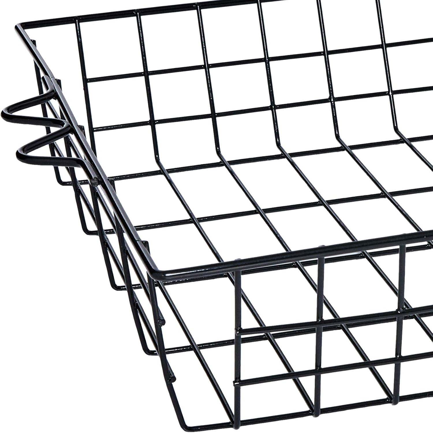 L.T. Williams Garment Rack Basket Black