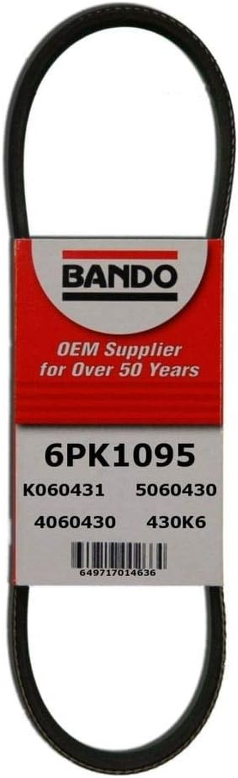 Bando USA 6PK720 OEM Quality Serpentine Belt image number 5