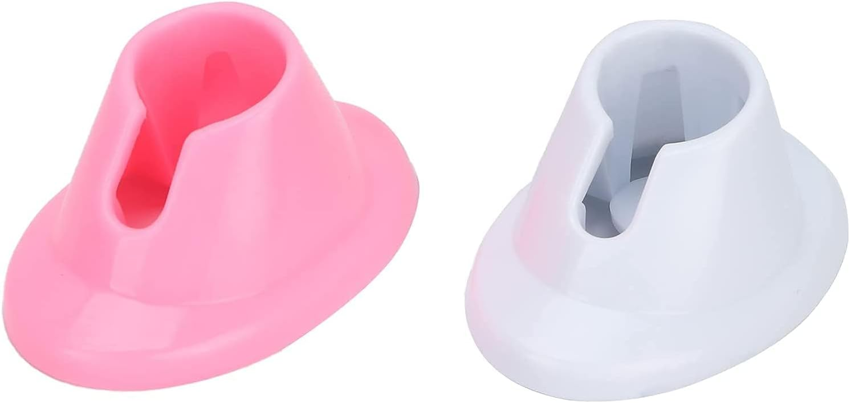 Jjlfresheners 2Pcs Soft Rubber Nail Polish Bottle Holder Nail Polish Stand Anti-Spill Nail Art Organizer Display Manicure Tools for Nail Art Salon Professional Design Nail Art and Polish image number 5