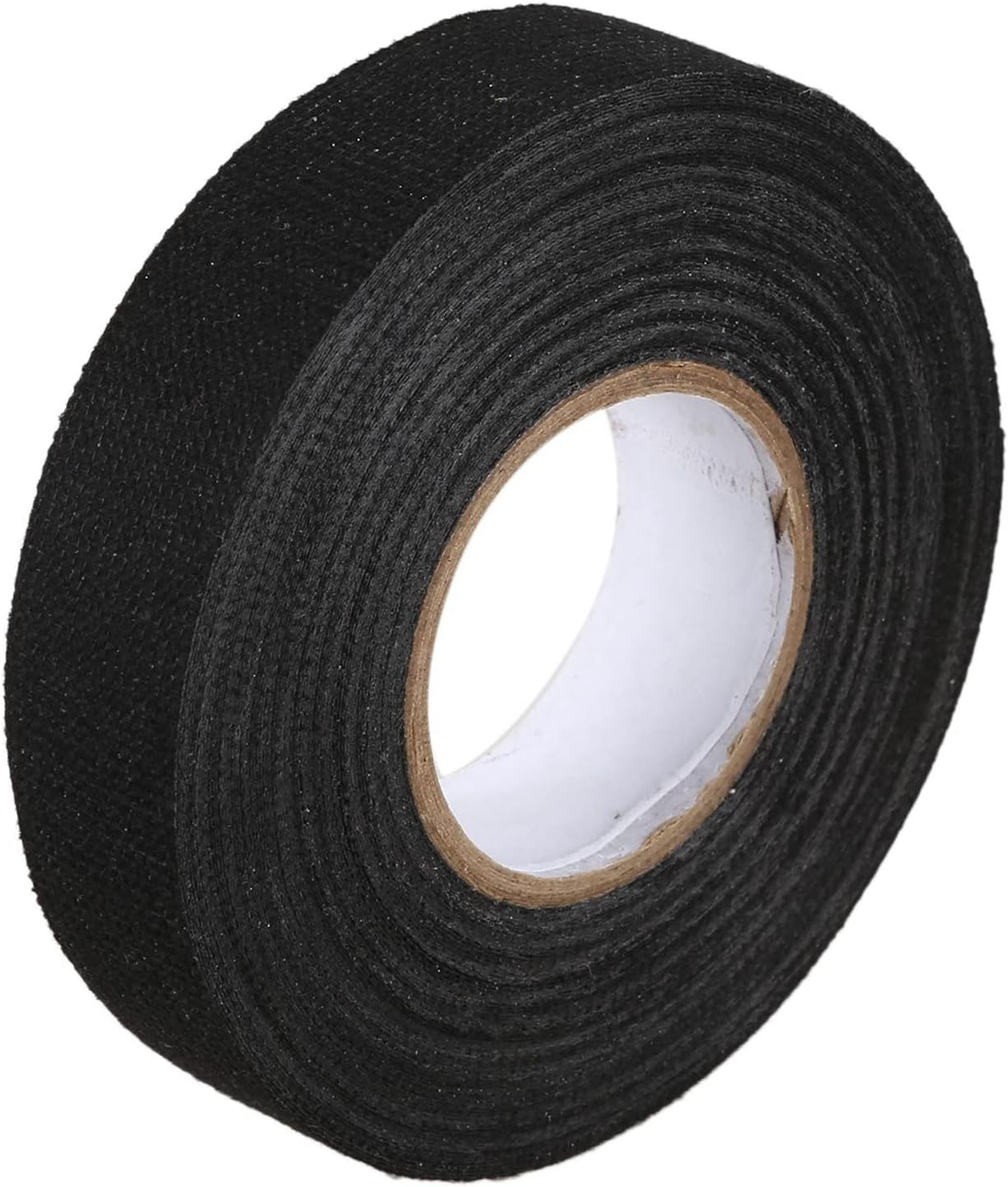 15Pc Heat- Wiring Harness Tape Looms Wiring Harness Cloth Fabric Tape Adhesive Cable Protection 19Mm X 15M image number 5