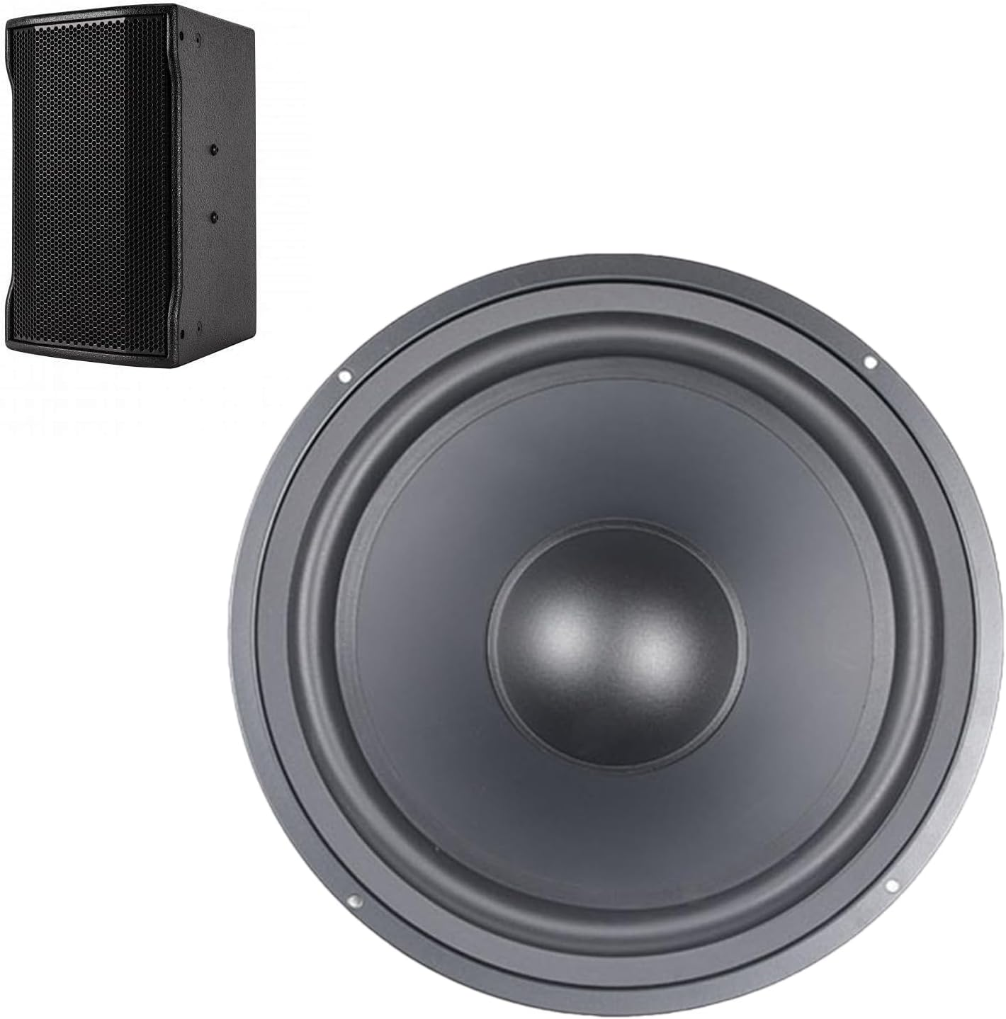 Woofer Speaker - 3-12Inch Woofers Passivee Radiatorr | Enhanced Bass Response Wooferrs, Passive Radiator Designed Speaker for Home and Mobile Audio Subwoofer Enclosures - 12 Inches image number 7