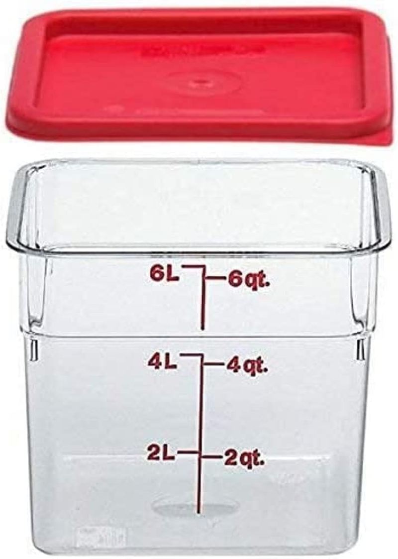 Camwear Polycarbonate round Food Storage Containers 12 Quart Clear image number 2
