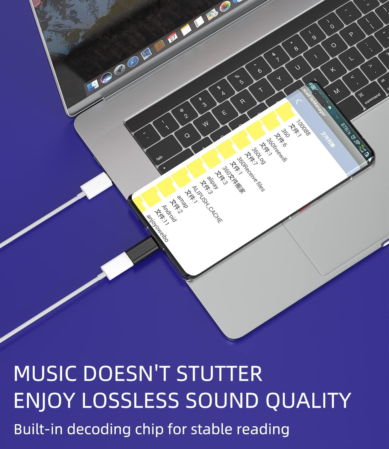 Lightning to USB C Adaptor for Iphone16 15 Pro Charging Adapter (3Pack) for Apple for Ipad Compatible for Samsung Galaxy Charger Female Cable Type C Male Jack Connector Data Port Android Converter image number 5