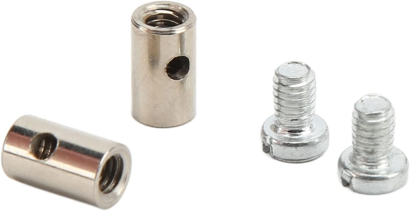 Solderless Throttle Cable Nipple 6Mm/0.2In Solderless Cable Nipple Metal Brake Line Throttle Choke End for Car Motorcycle Rewritten image number 6