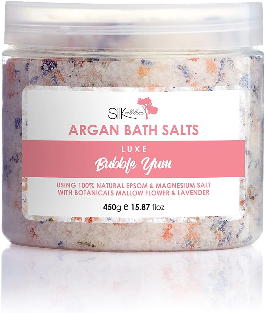 Silk Oil of Morocco Bubble Yum Argan Luxe Bath Salts 450 G image number 3