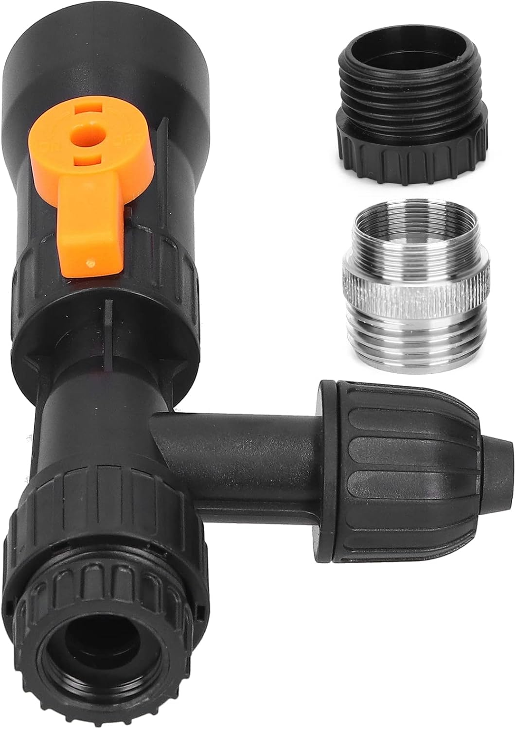 Tnfeeon Fish Tank Water Changer Faucet Connector Aquarium Water Changer with 2 Faucet Adapters