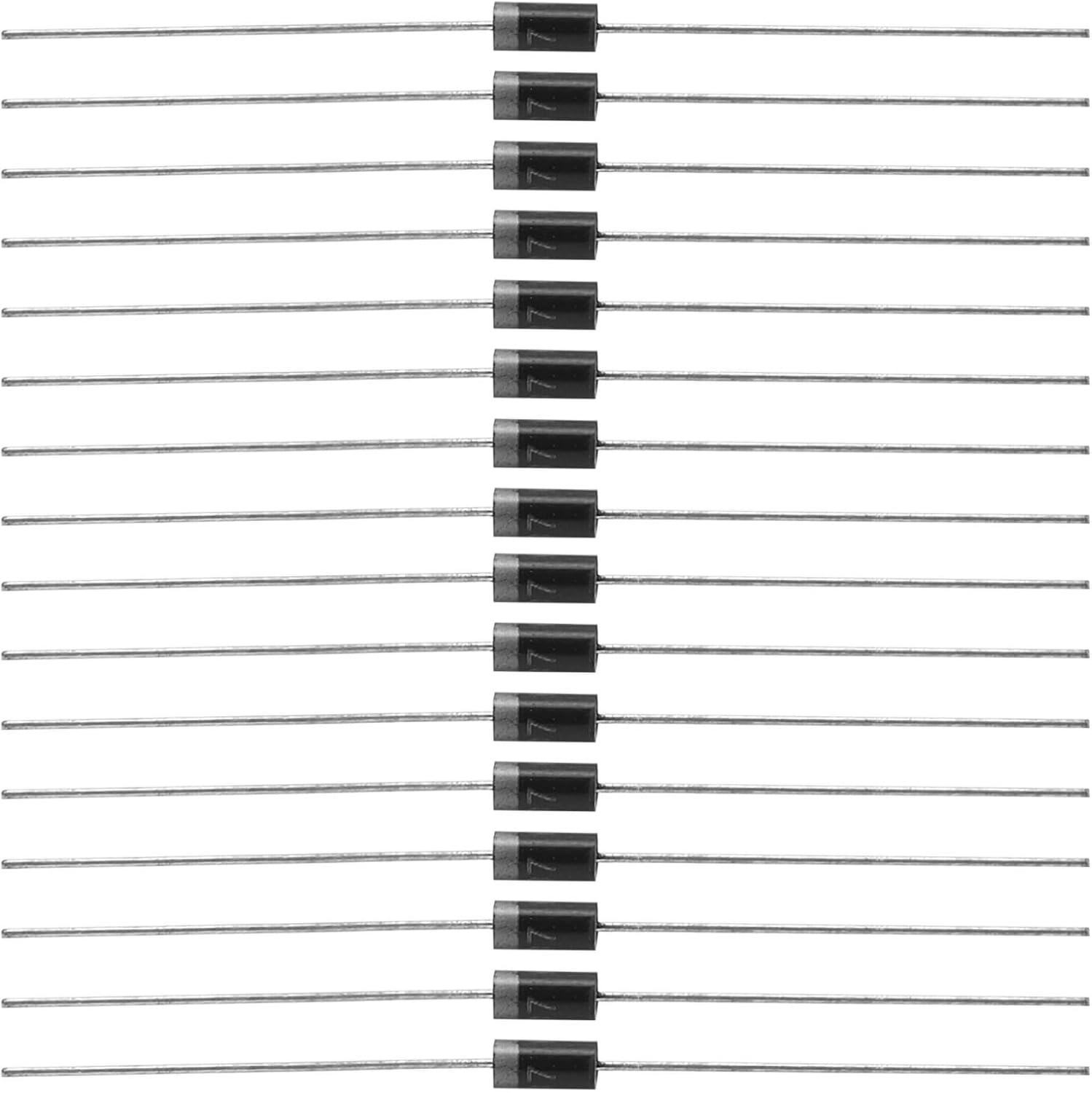 1N4007 High Voltage Rectifier Diode for 100Pcs Electronic Devices image number 3