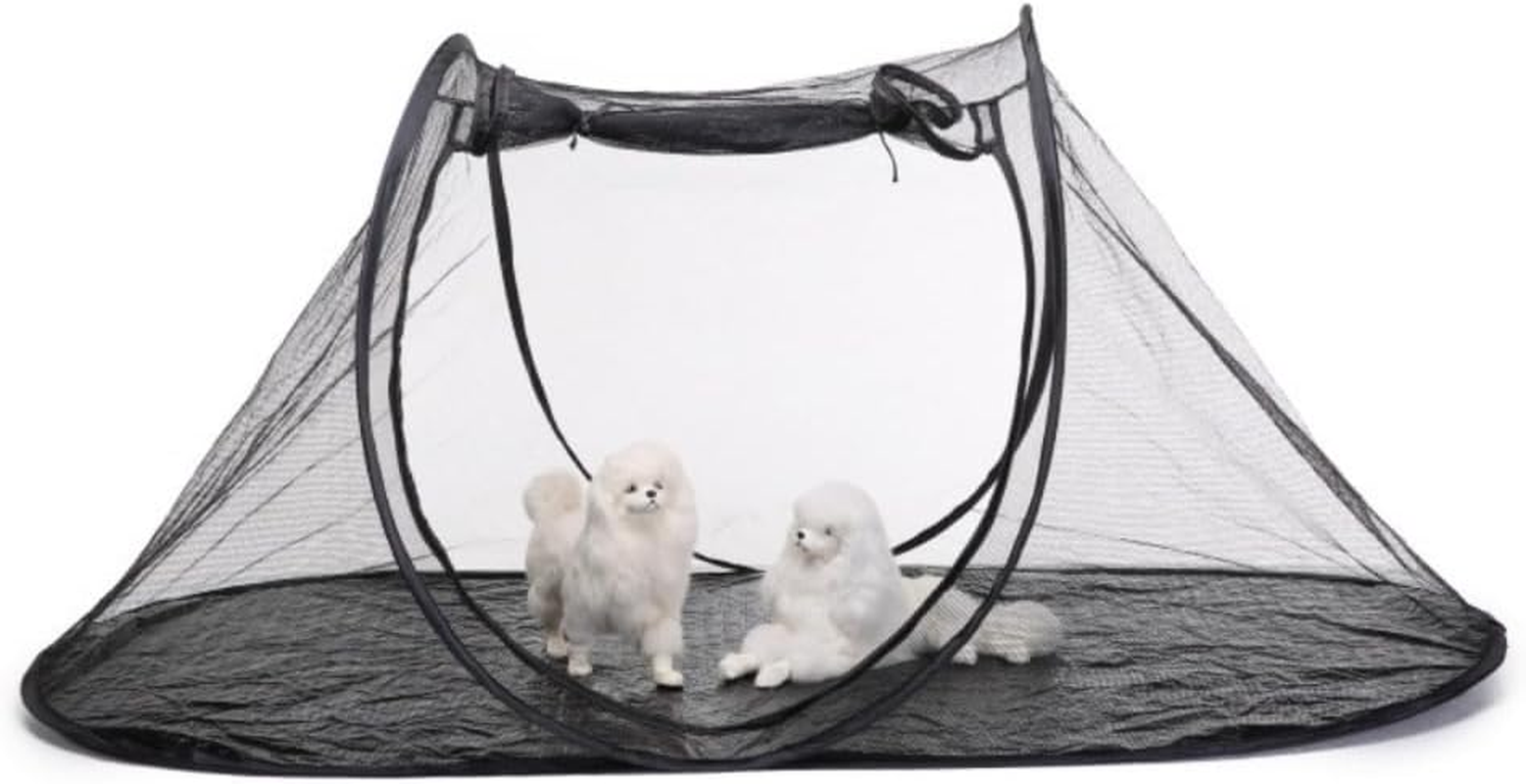 Cat Tent Outdoor, Pet Enclosure Wigwam Suitable for Dogs and Small Animals Foldable Cat Playpen, Pop up Crate Dog Tent Outdoor image number 4
