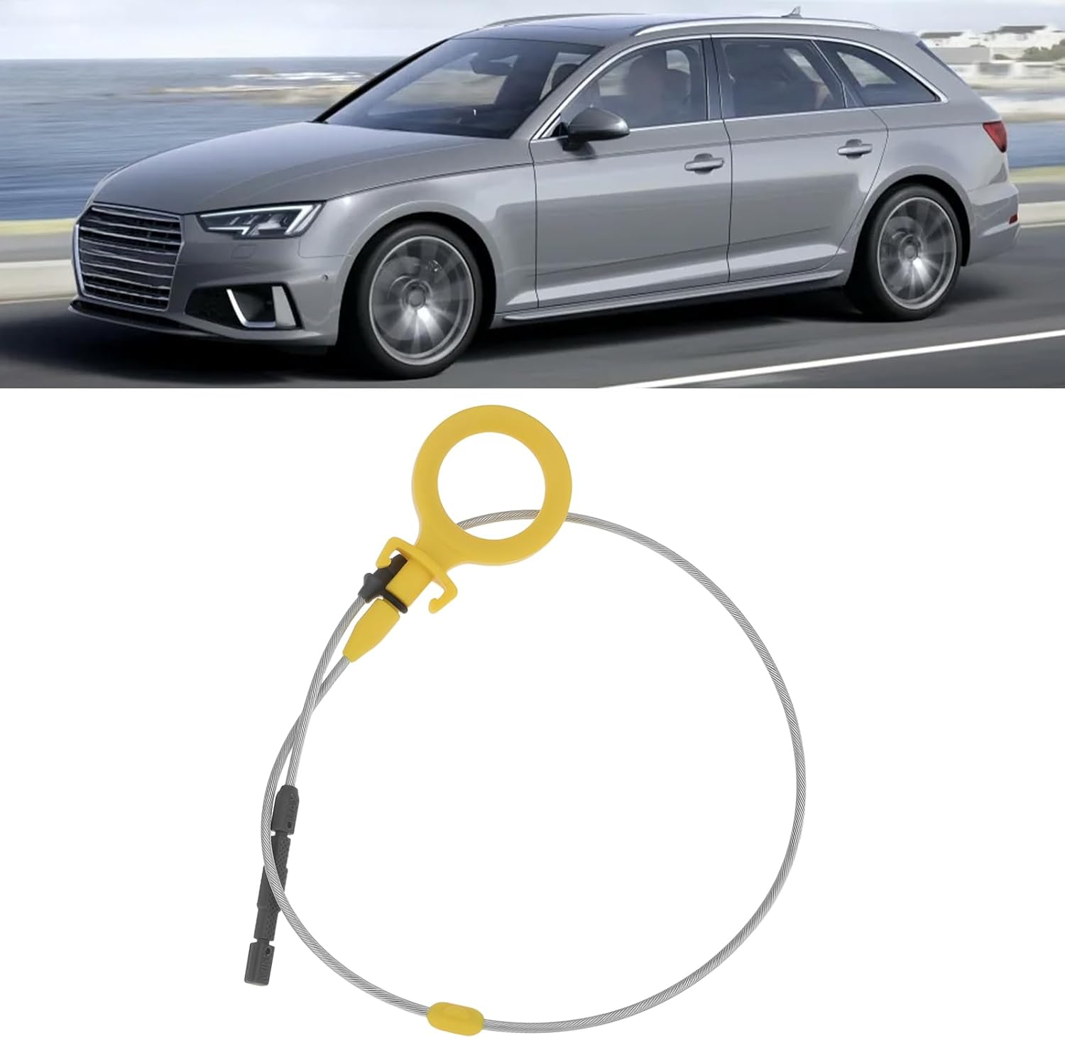 VGOL Engine Oil Dipstick 06D115611B 06D115611A Compatible with Audi A4 A6 Compatible with Seat Exeo image number 5
