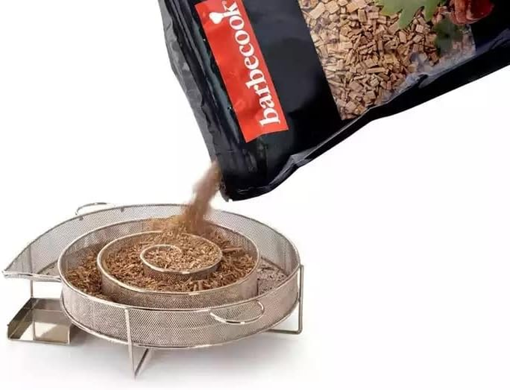 Charcoal BBQ Pellet Smoker Chip Tray Smoking Cold Smoke Generator image number 1