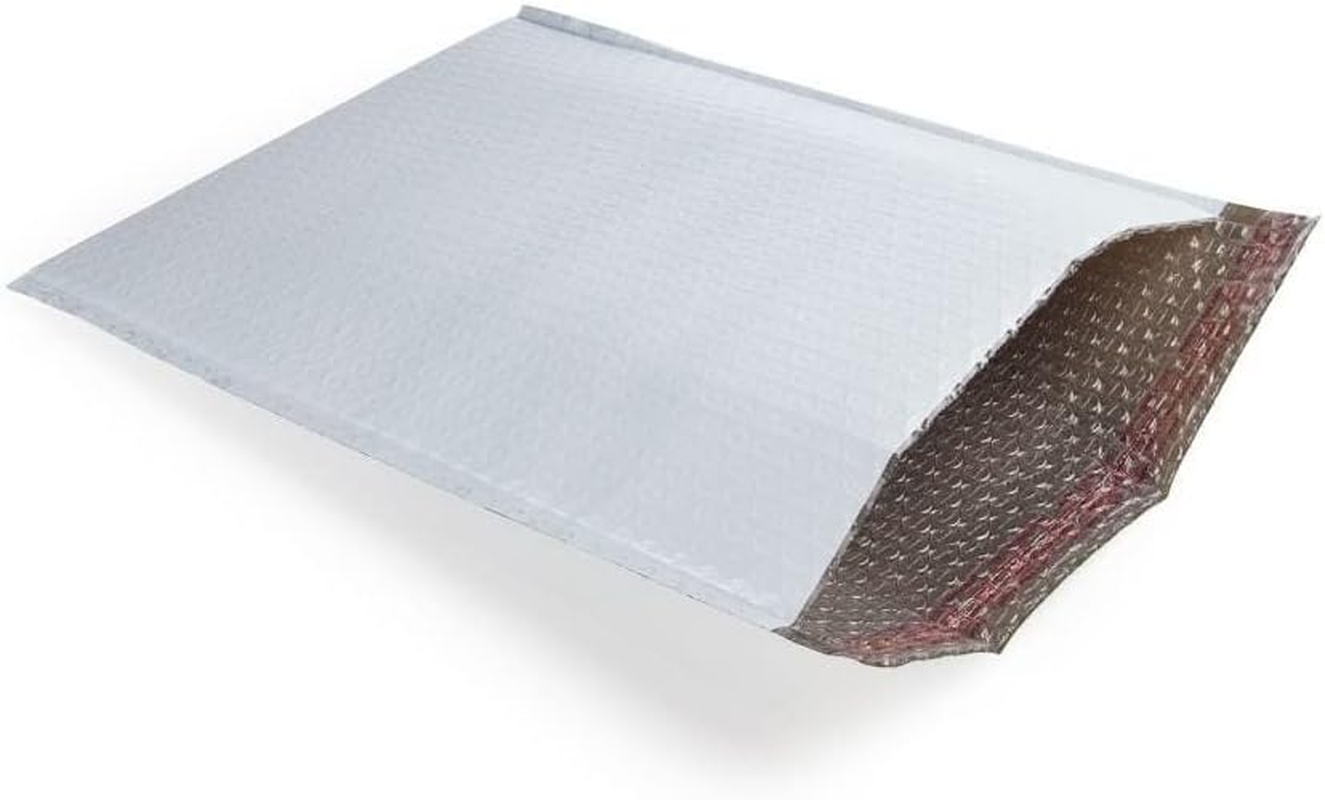 Polycell 50 Mm Flap No. 4 Maxi Tuff Bubble Mailer Bag 100-Pieces Box, 265 Mm X 375 Mm Size