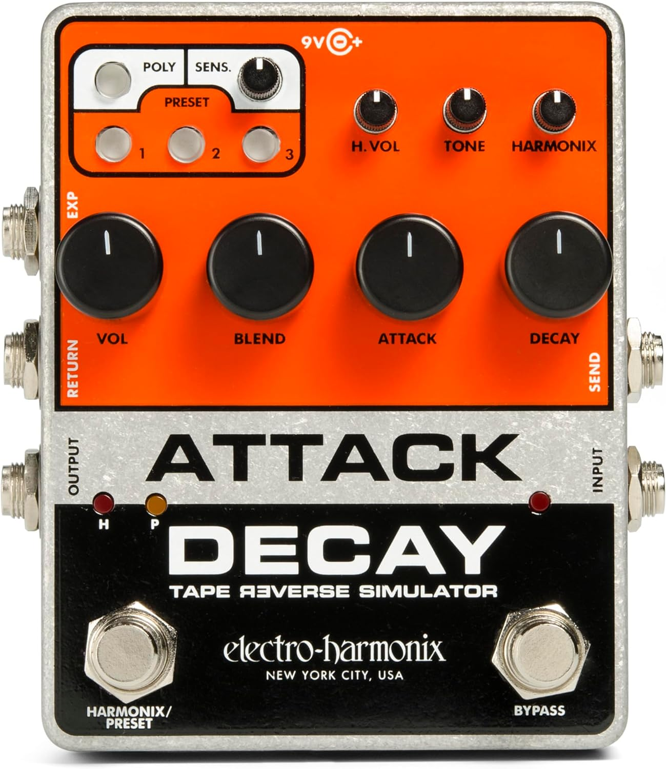Electro Harmonix Attack Decay Effects Pedal image number 5