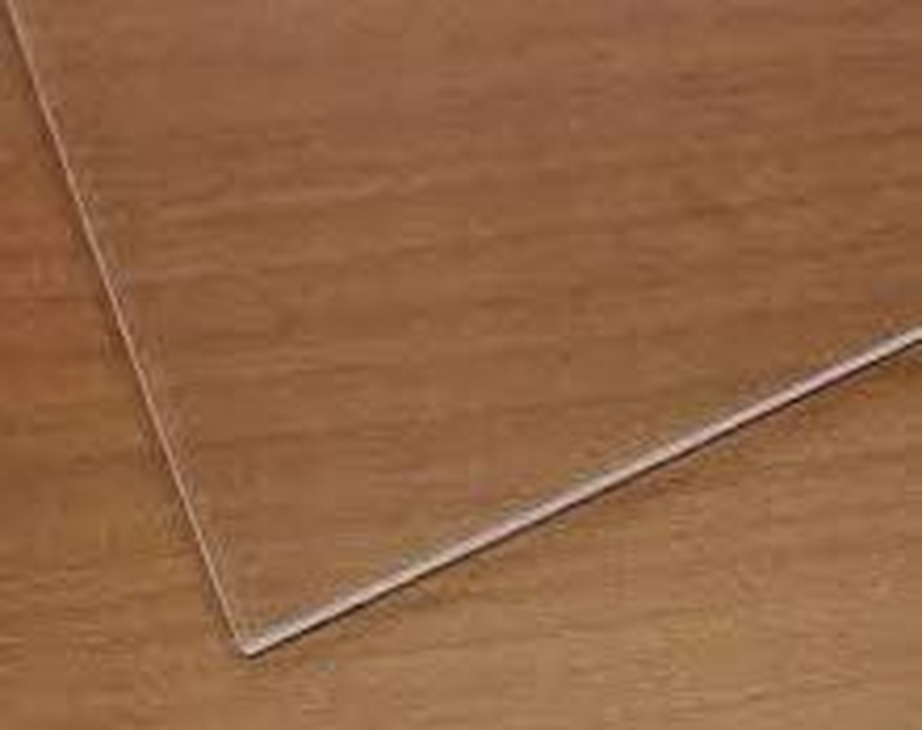 Acrylic Sheet (Extruded Plate) Transparent, Thickness: 0.08 Inches (2 Mm), B4 (364 X 257) image number 1