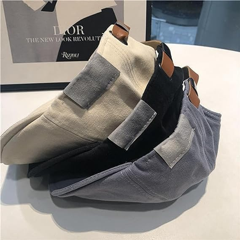 NLIADVY Retro Vintage Street Beret Cap, Fashion Adjustable Beret for Men and Women for Street Wear