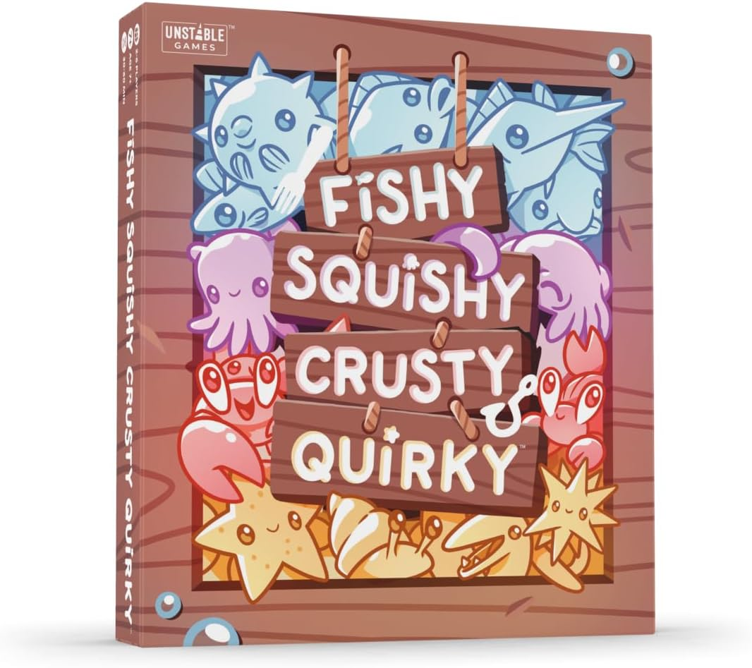 Tee Turtle | Fishy Squishy Crusty Quirky | Board Game | Ages 7+ image number 6