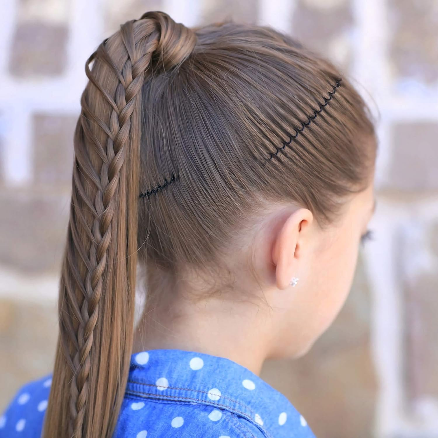 ANCIRS 12 Pack Hair Finishing Fixer Comb, U Shape Hair Accessories for Women & Girls Hairstyle image number 5