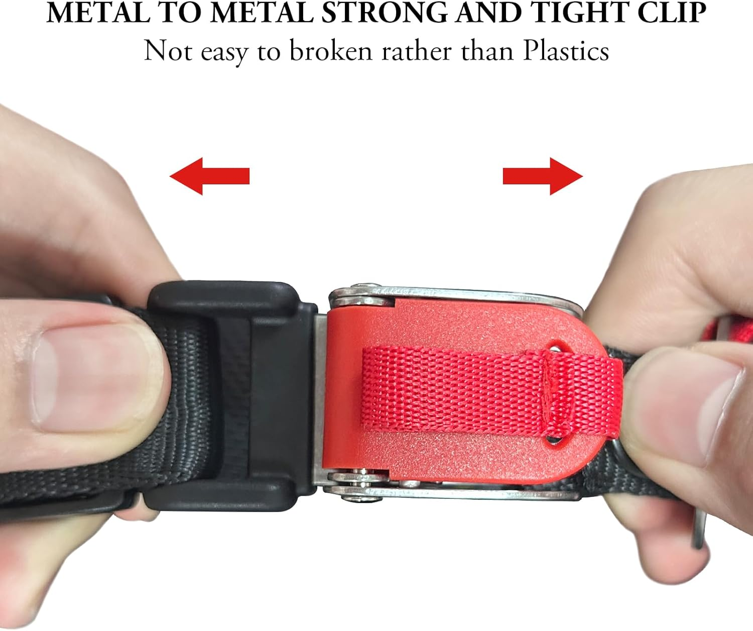 Motorcycle Helmet Quick Release Buckle Kit, Stainless Steel Helmet Chin Strap Adapter, Metal Helmet Quick Release Clip/Lock without Removing Snaps image number 3