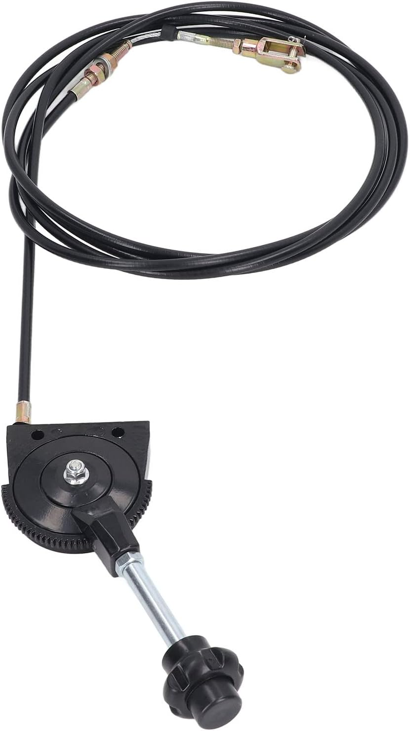 Excavator Manual Throttle Cable, Easy to Install Arbitrary Bending Non-Deformable Excavator Engine Control Cable Anti- Stainless Steel Joint for Use image number 5