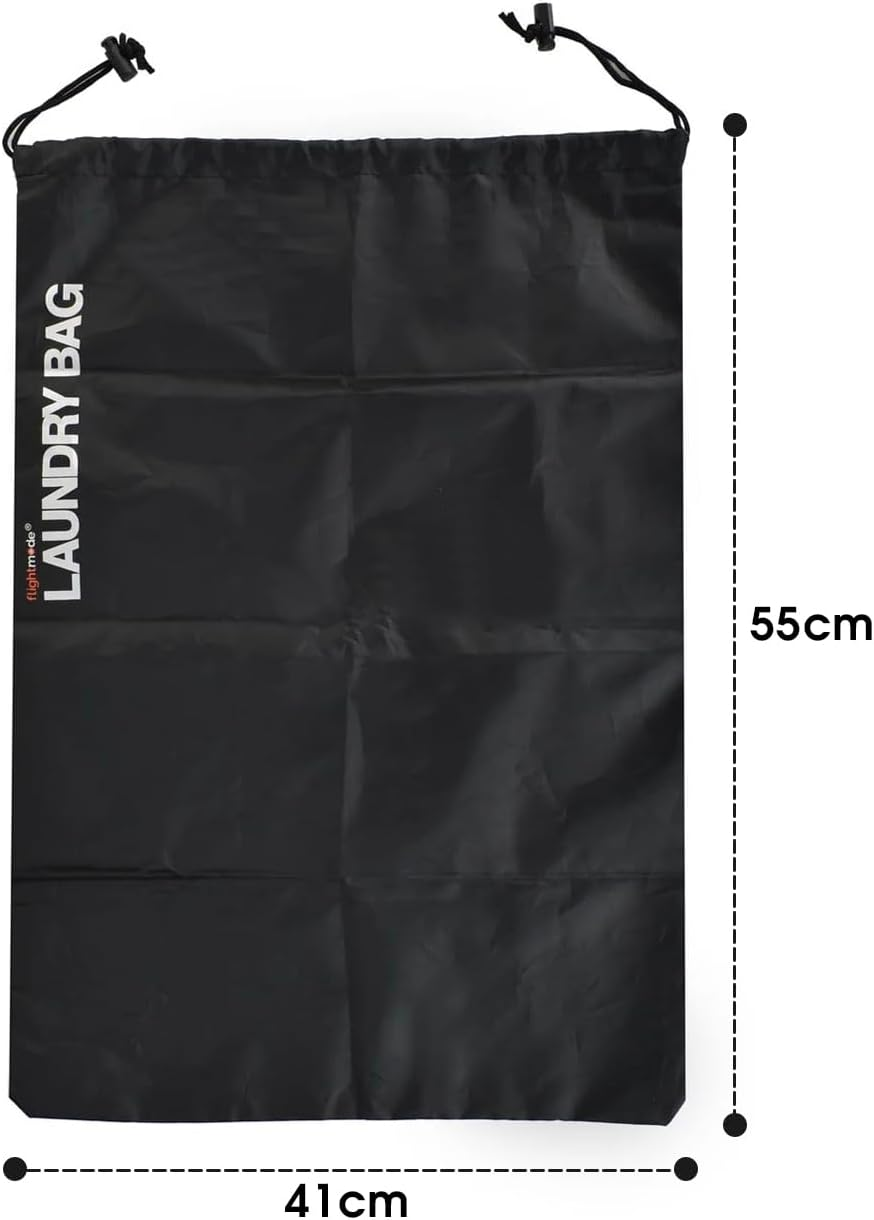 Flightmode Travel Laundry Bag with Drawstring Closure, Multi-Purpose Drawstring Bag for Clothes,Travel Pack Bags Dirty Clothes Bag for Laundromat and Household,Foldable Compact Organiser Bag image number 6