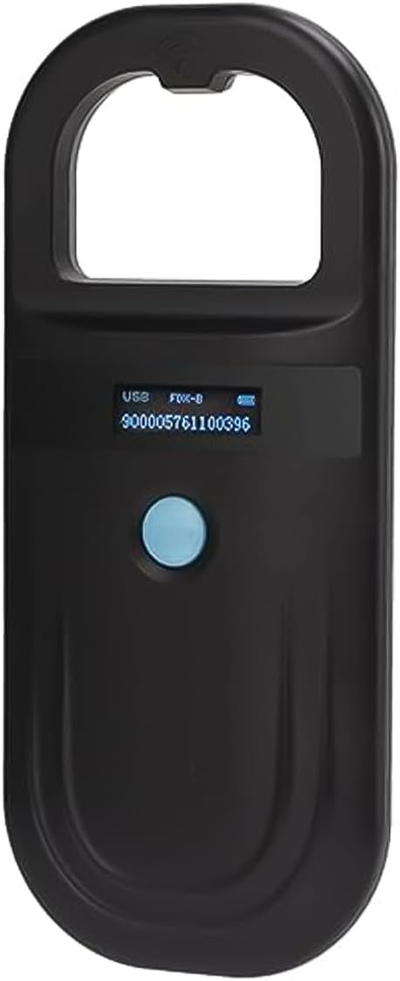 POFET Microchip Reader Scanner RFID Animal Chip ID Pet ID Tag Microchip Scanner with OLED Display for Dog Cat Animal image number 2