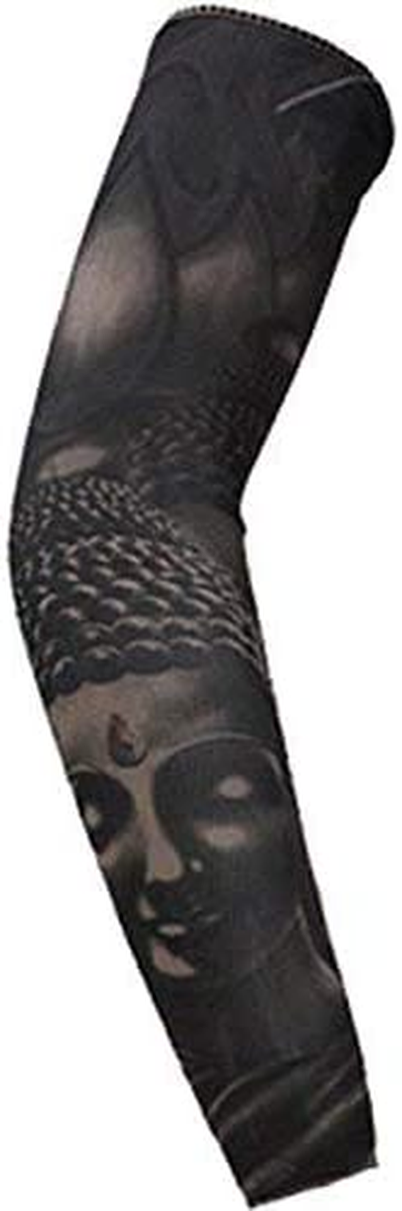 Temporary Fake Slip on Tattoo Arm Sleeve Cycling Basketball Sun Block Sleevelet for Men and Women image number 5