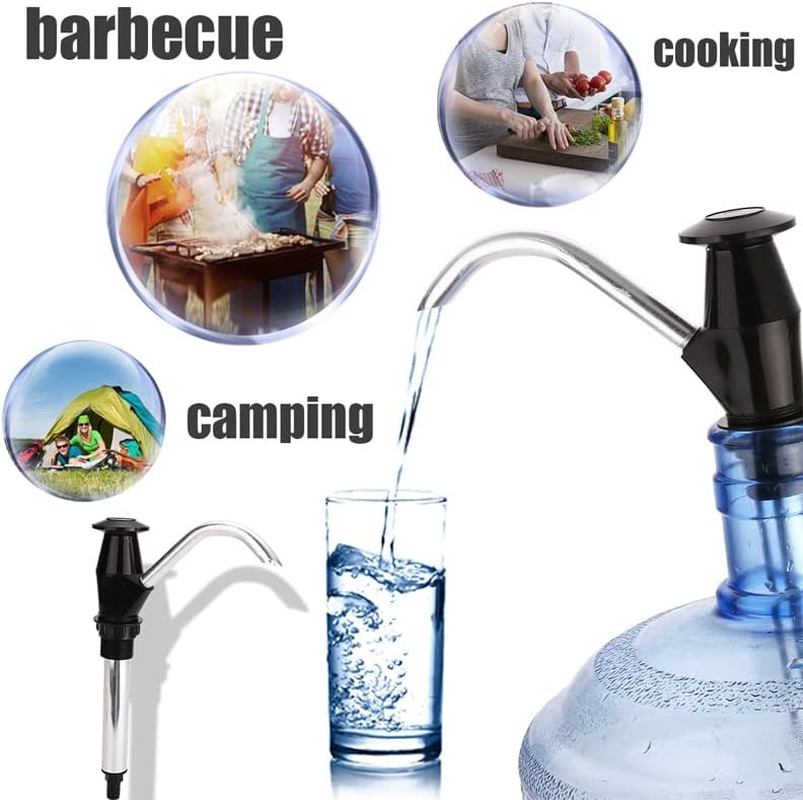 AIMALL 41 * 5.2CM Water Hand Pump Sink Tap Motorhome Replacement Tool Camping Trailer, Self Priming Portable Water Pump for Outdoor, Camping, BBQ Areas image number 4