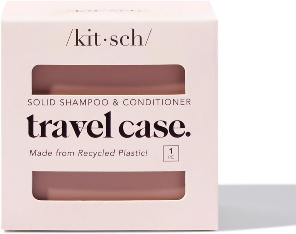 Kitsch Bottle-Free Beauty Travel Case, Terracotta