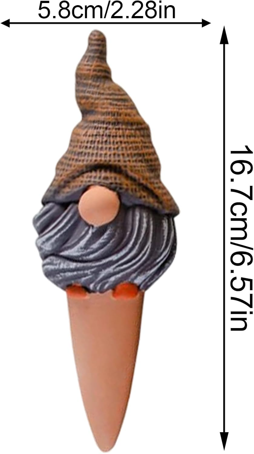 Self Watering Spikes - Gnome Automatic Waterer,Funny Watering Spikes for Indoor Plants - for Indoor Outdoor Garden Yard Lawn Planter Flower Pot Shrub Vine Vacation Travel image number 6