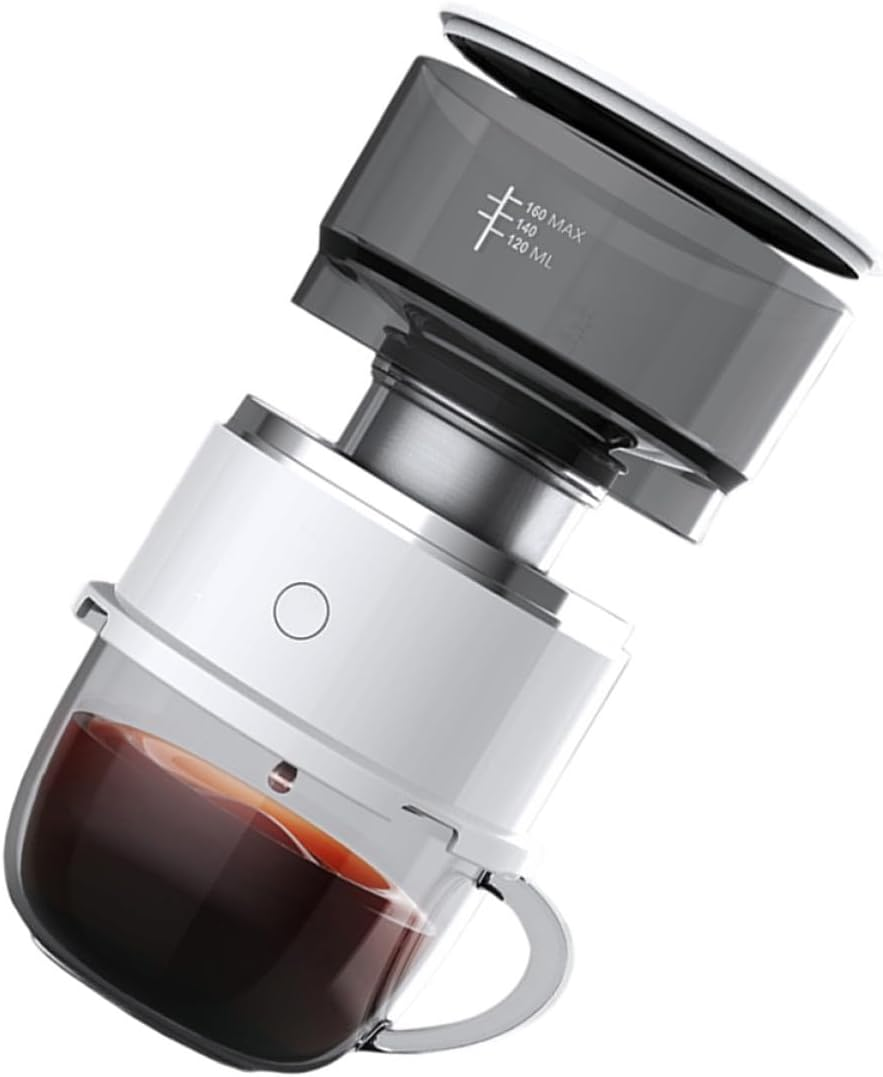 Portable Manual Drip Coffee Maker with Cup Set Mini Coffee Brewer for Home and Travel without Battery Suitable for Tea Random Style image number 4
