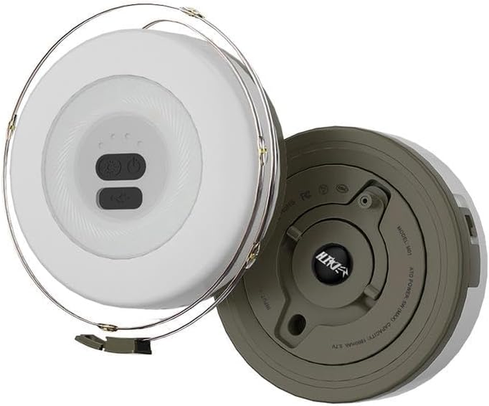 Roll up 2 in 1 Camping Lights Str-Ing Rechargeable Portable for Outdoor Indoor Holiday Festival Decoration - Warm White 33Ft image number 5