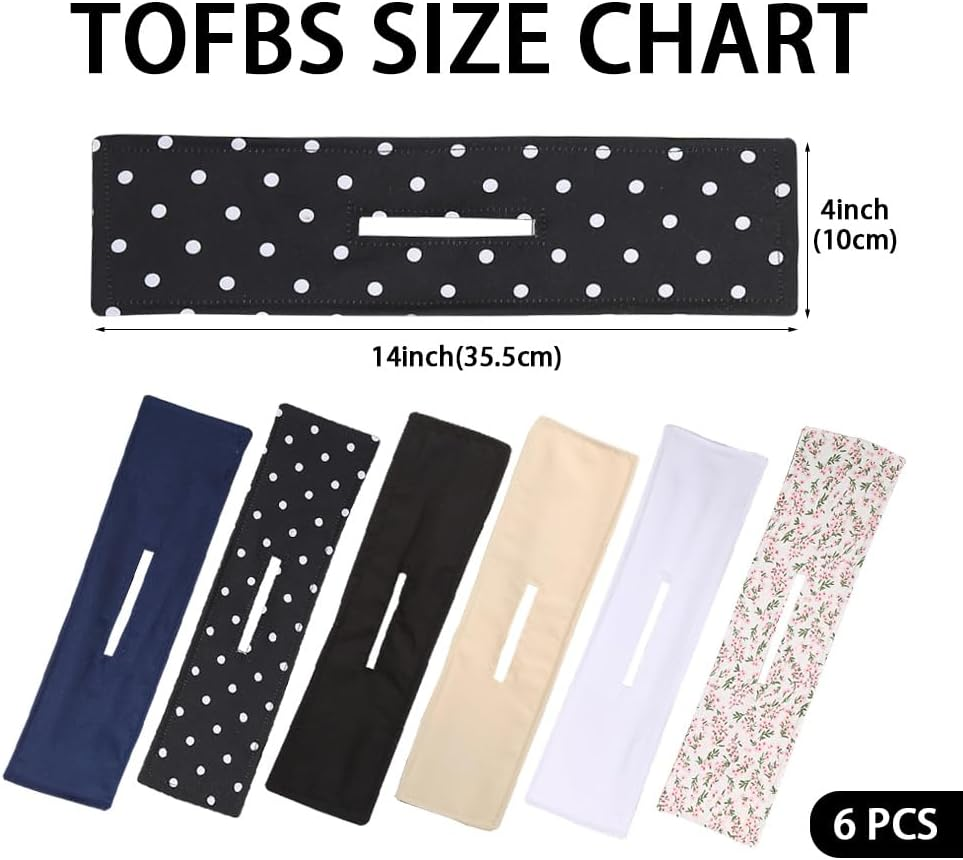 TOFBS Pack of 6 Magic Hair Bun Hair Twist Hair Band Styling Aid Hair Accessories Doughnut Bun Bun Easy to Use Hair Bun Maker French Bow Tie Bun Headband image number 1