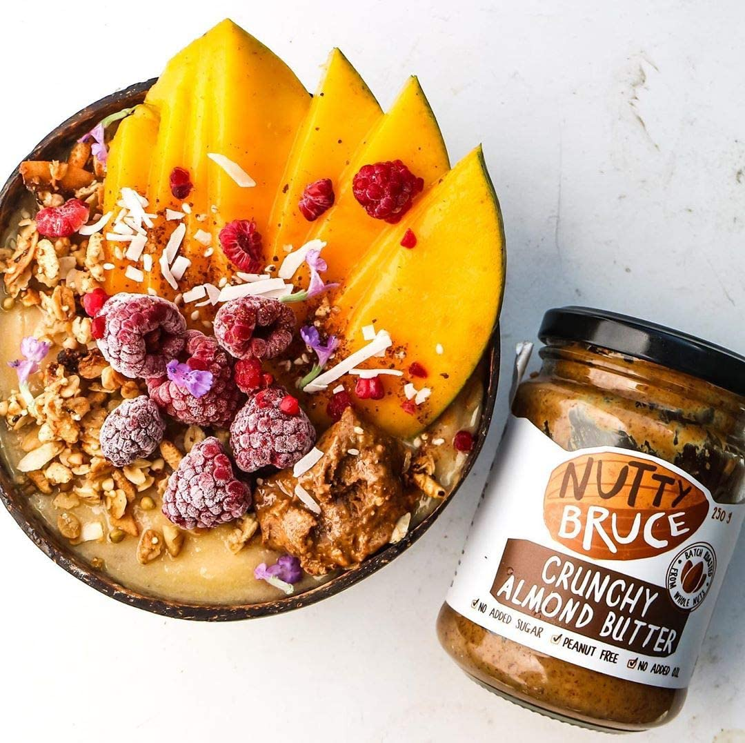 Nutty Bruce Crunchy Almond Butter Spread - 250G image number 1