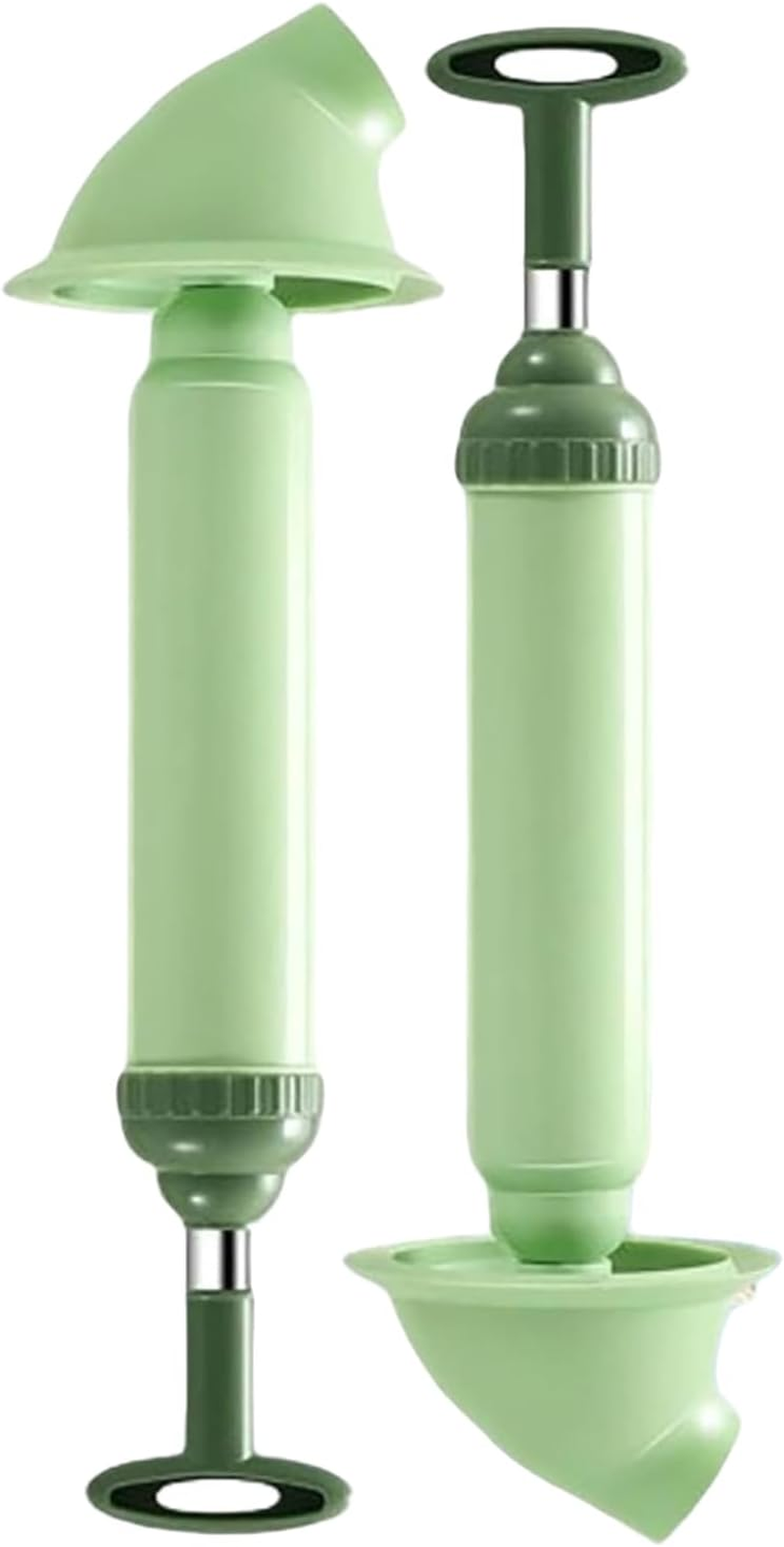 High Pressure Toilet Unblock One Shot, Household High-Pressure Toilet Plunger Kits,Toilet Pipe Plunger High Pressure Air Drain Clog Remover Plumbing Tool for Bathroom Kitchen (Green, One Size) image number 3